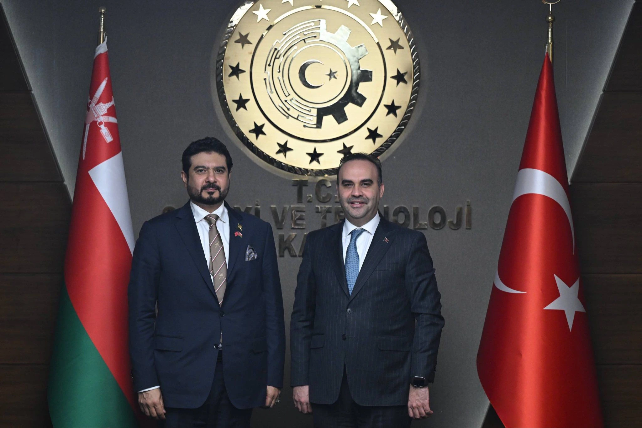 Sanayi ve Teknoloji Bakanı Kacır, Ummanlı Bakan Yousef ile sanayi