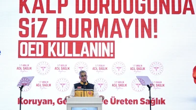 Sağlık Bakanı Memişoğlu, yerli Otomatik Şok Cihazı’nı tanıttı: “Kalp durduğunda