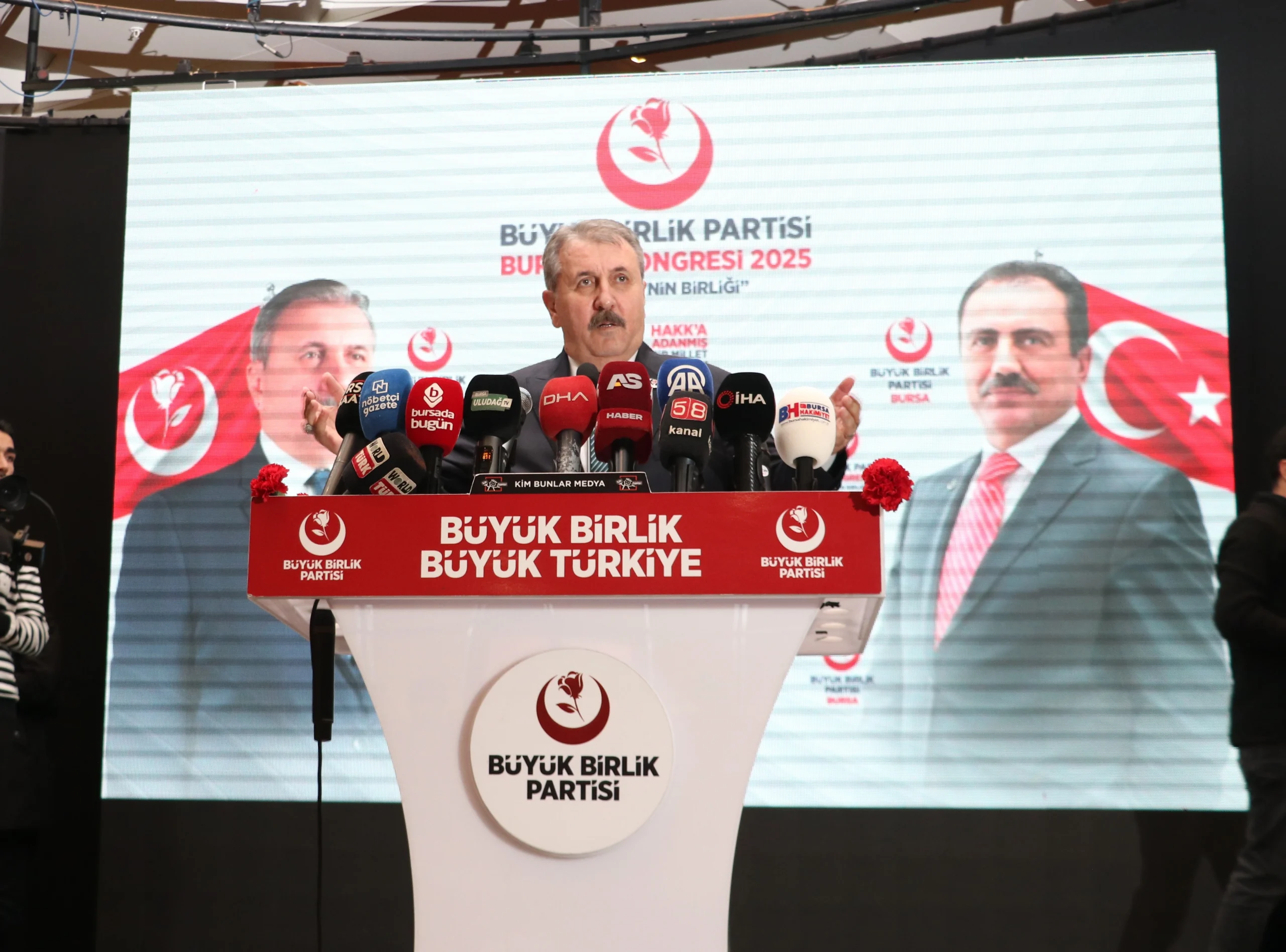 BBP Genel Başkanı Mustafa Destici, terörle mücadelede Türkiye'nin zafer elde