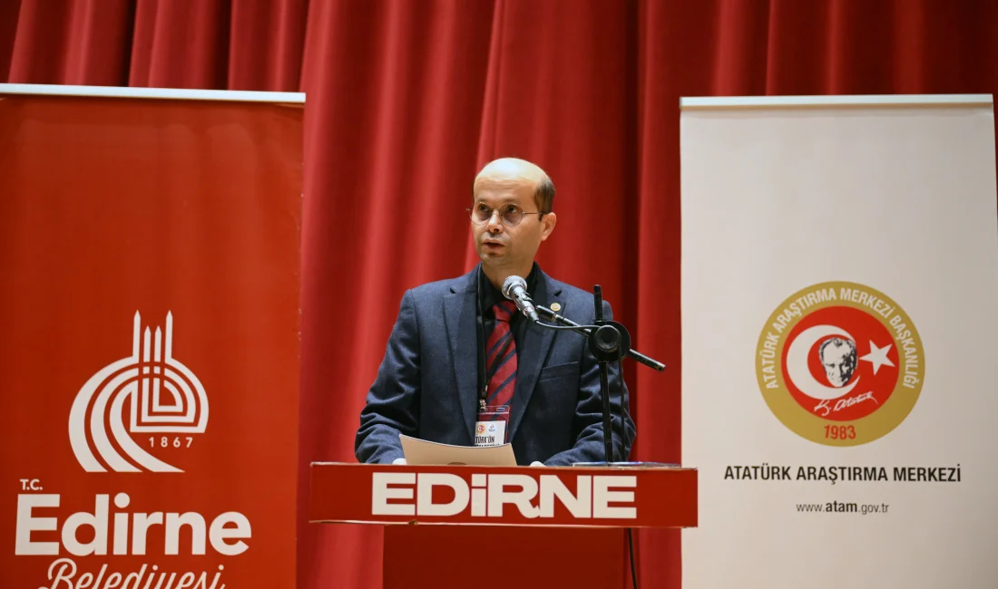 Edirne’de “Atatürk’ün Ziyaretinin 95. Yılı” Paneli Düzenlendi Edirne’de, Gazi Mustafa Kemal Atatürk’ün 1930’daki ziyareti anısına düzenlenen panelde,