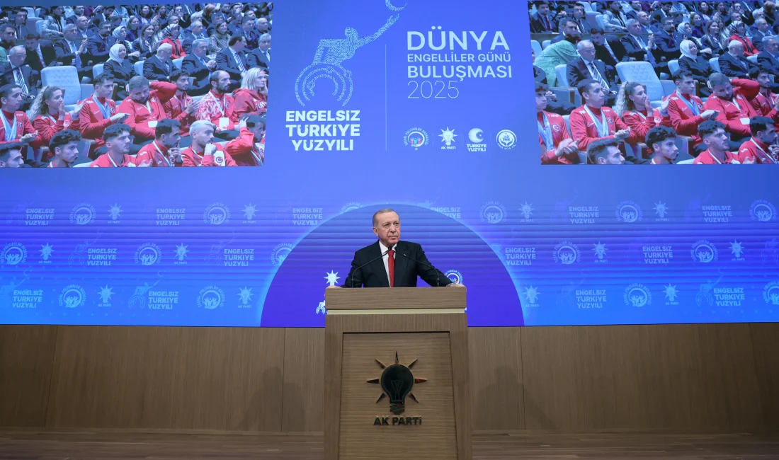 Cumhurbaşkanı Erdoğan, engelli bireylerin haklarını korumanın devletin önceliği olduğunu belirterek,