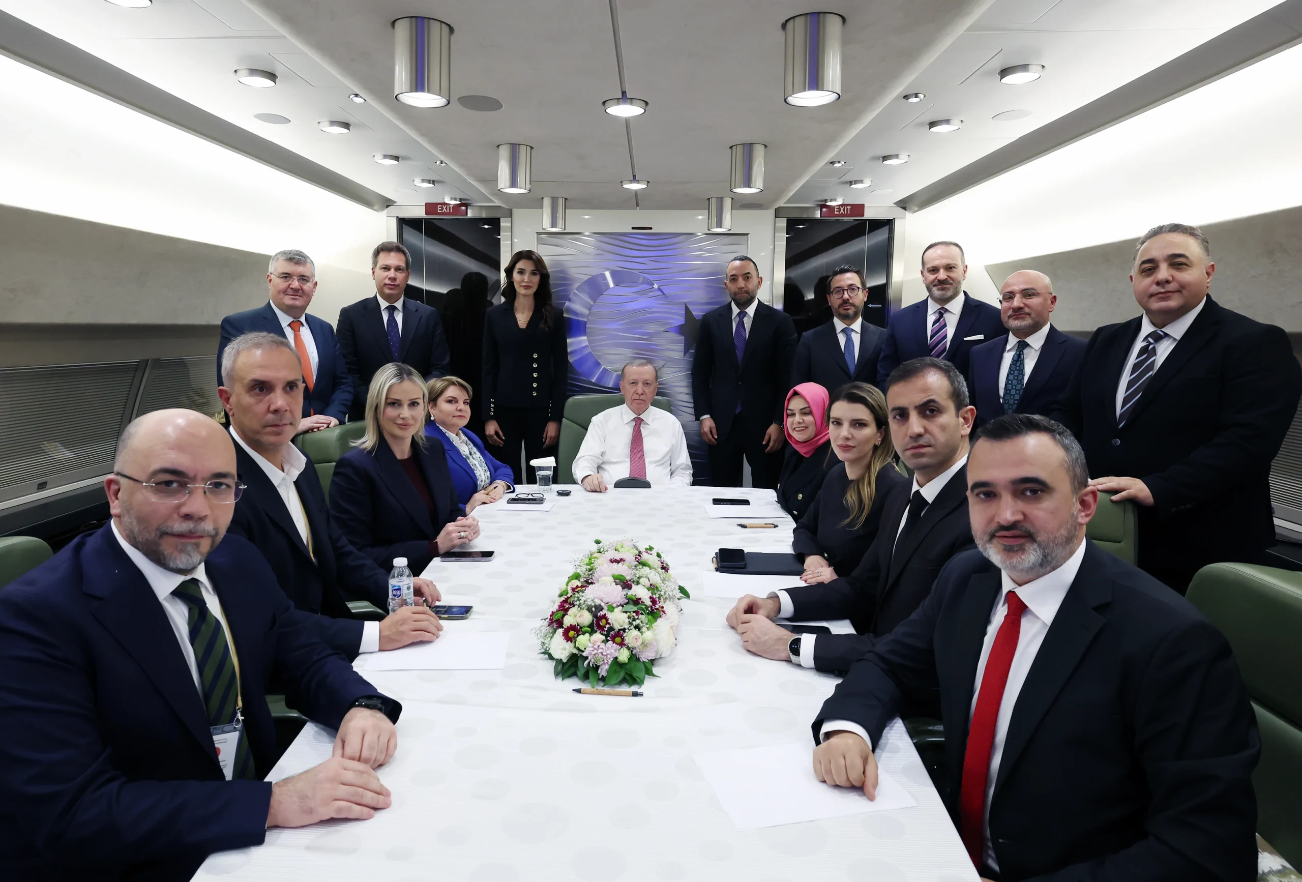 Türkmenistan dönüşü uçakta gazetecilerin sorularını yanıtlayan Cumhurbaşkanı Erdoğan, Karadeniz, Suriye