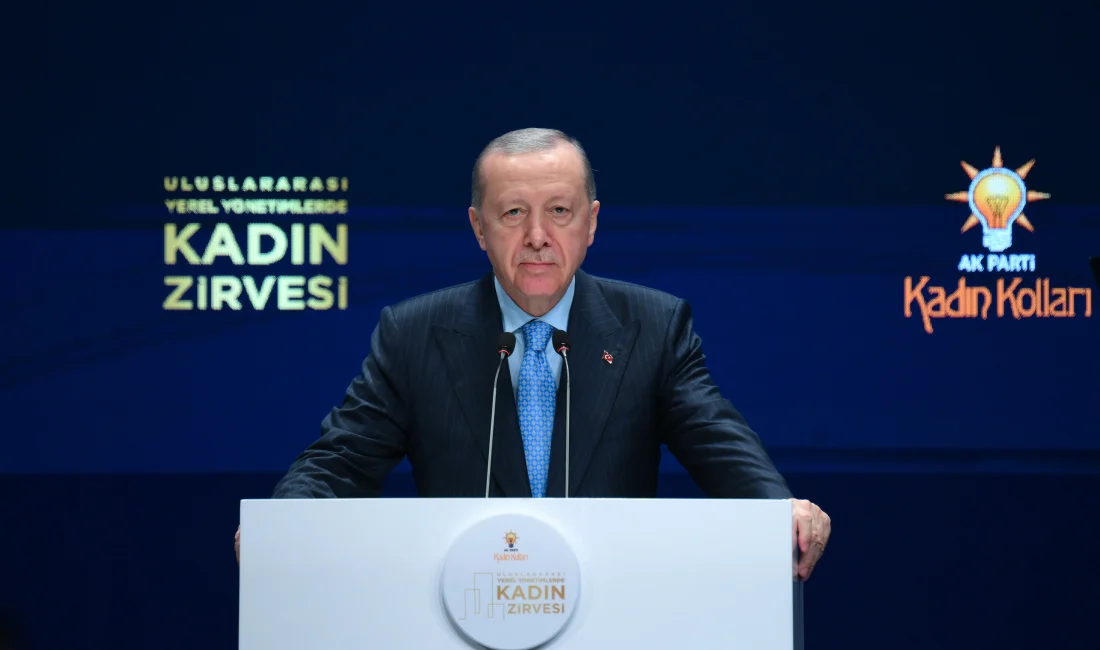 Cumhurbaşkanı Erdoğan, kadınların şehircilikten siyasete her alanda söz sahibi olması