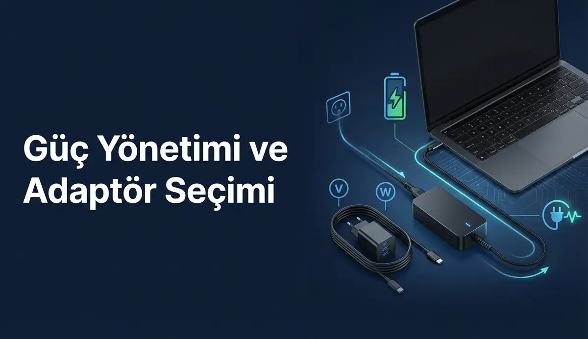 Güç Yönetimi ve Adaptör Seçimi