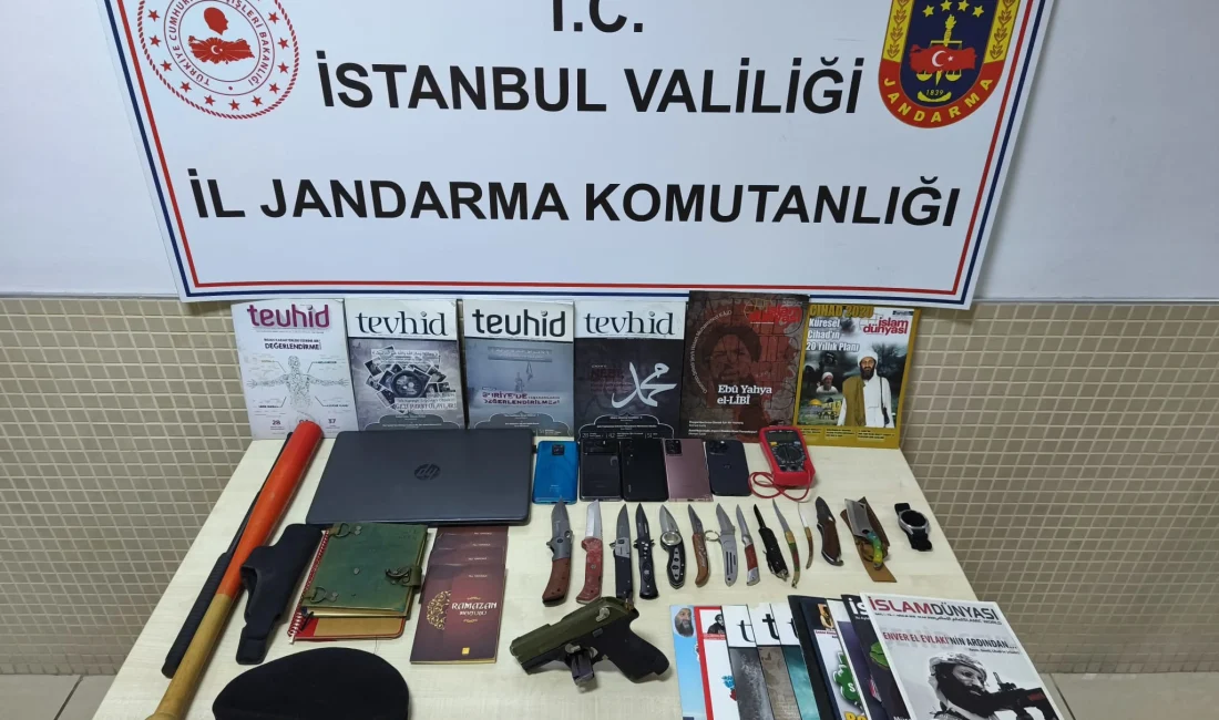 İstanbul’da yılbaşı etkinlikleri öncesi terör örgütü DEAŞ’a yönelik düzenlenen operasyonda