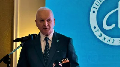 Astana’da düzenlenen resepsiyonda, Türk dünyasının ortak dili ve kültürel mirasına