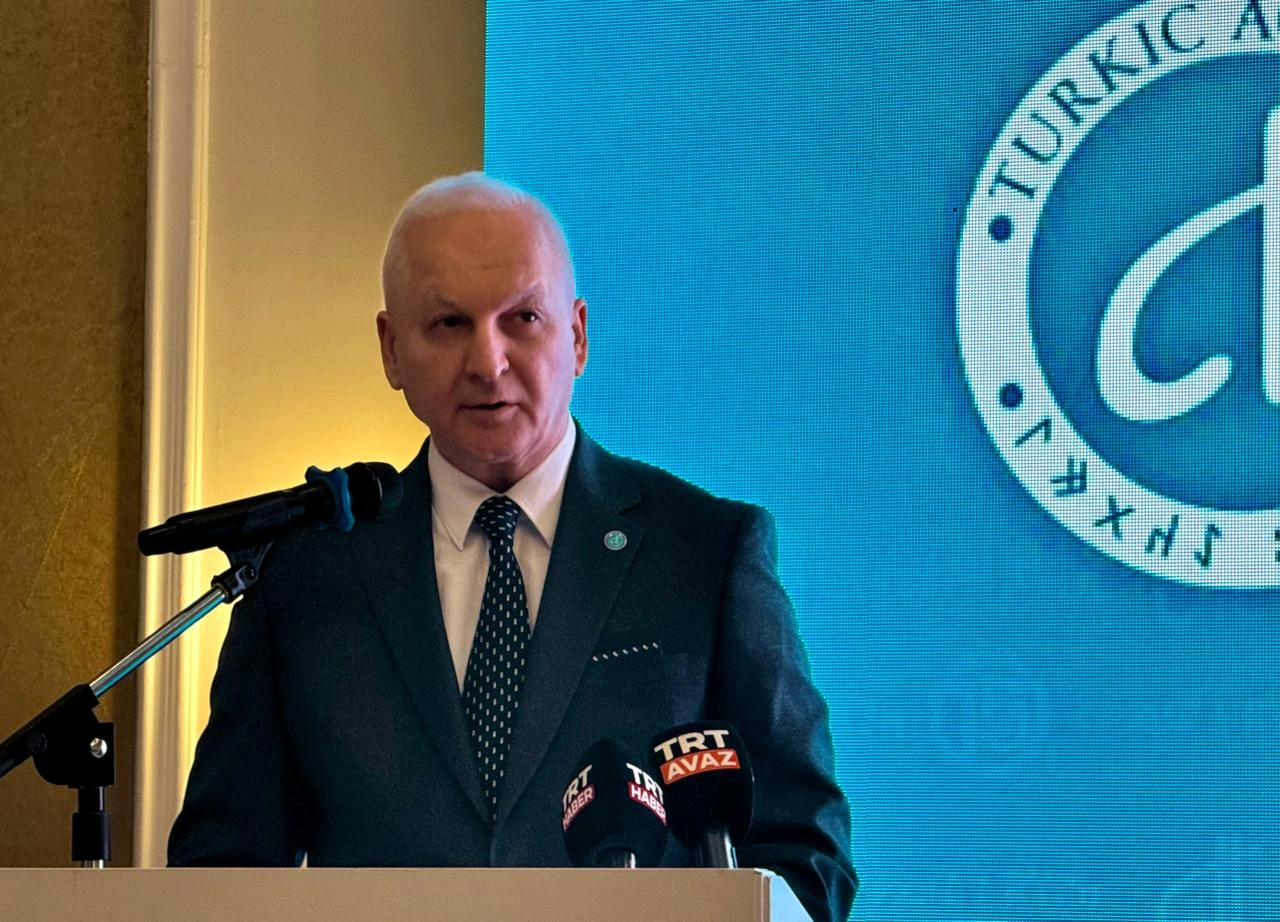 Astana’da düzenlenen resepsiyonda, Türk dünyasının ortak dili ve kültürel mirasına