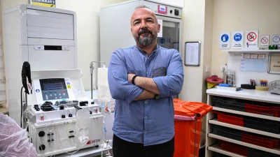 Öğretmen Selim Gülenç’in kök hücre bağışı, nakil bekleyen bir çocuğun