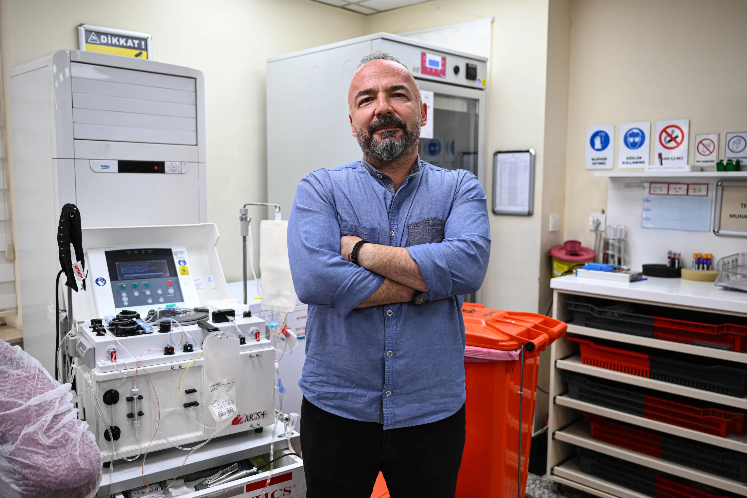 Öğretmen Selim Gülenç’in kök hücre bağışı, nakil bekleyen bir çocuğun