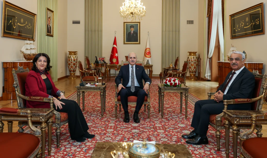 TBMM Başkanı Numan Kurtulmuş, DEM Parti milletvekilleriyle yaptığı görüşmede sürecin