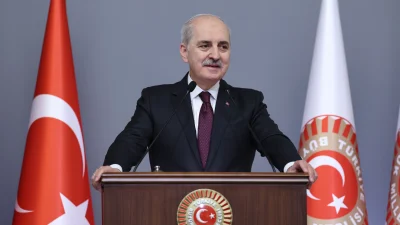 TBMM Başkanı Kurtulmuş, büyükelçilere hitabında Türkiye’nin “Türkiye ekseni” yaklaşımıyla çok
