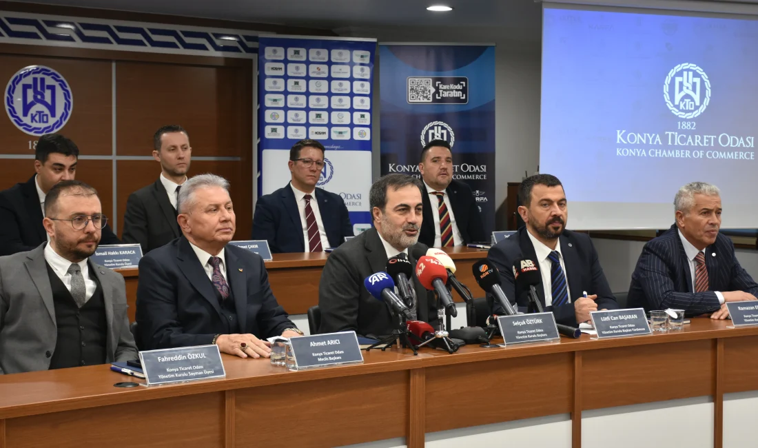 KTO Başkanı Öztürk, Konya'nın istihdam, ihracat ve büyüme verileriyle Türkiye