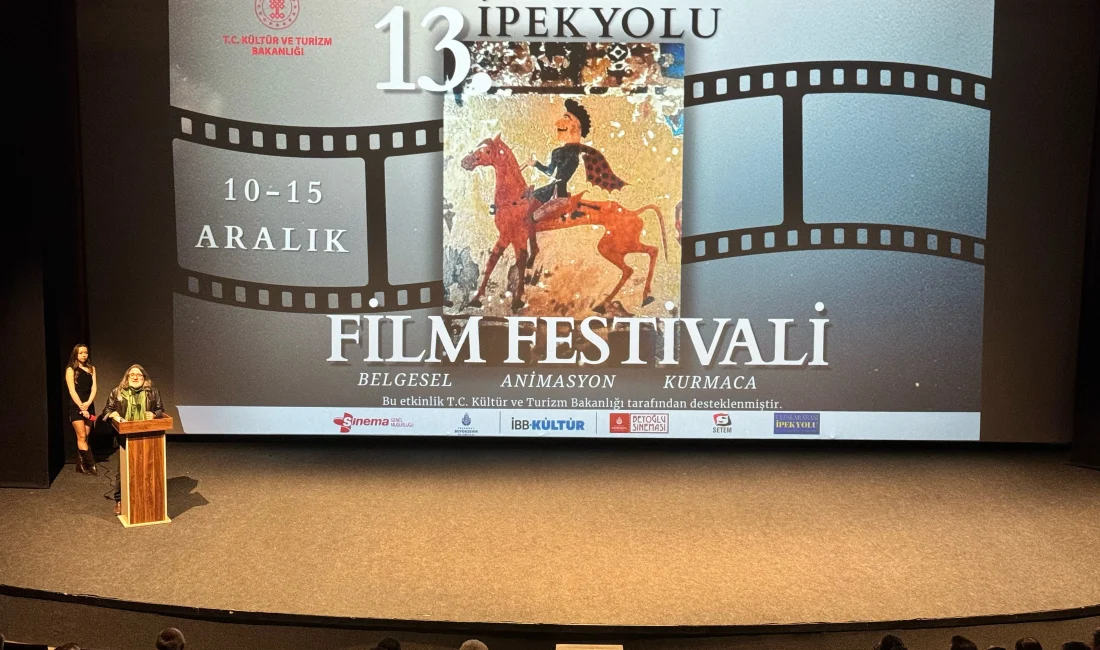 Bu yıl 13’üncüsü düzenlenen Uluslararası İpekyolu Film Festivali’nde ödüller sahiplerini