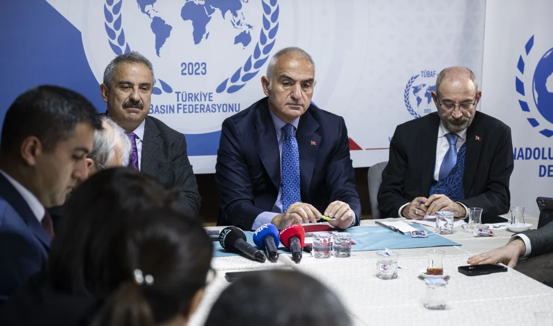 Kültür ve Turizm Bakanı Mehmet Nuri Ersoy, dizi sektörüne destek