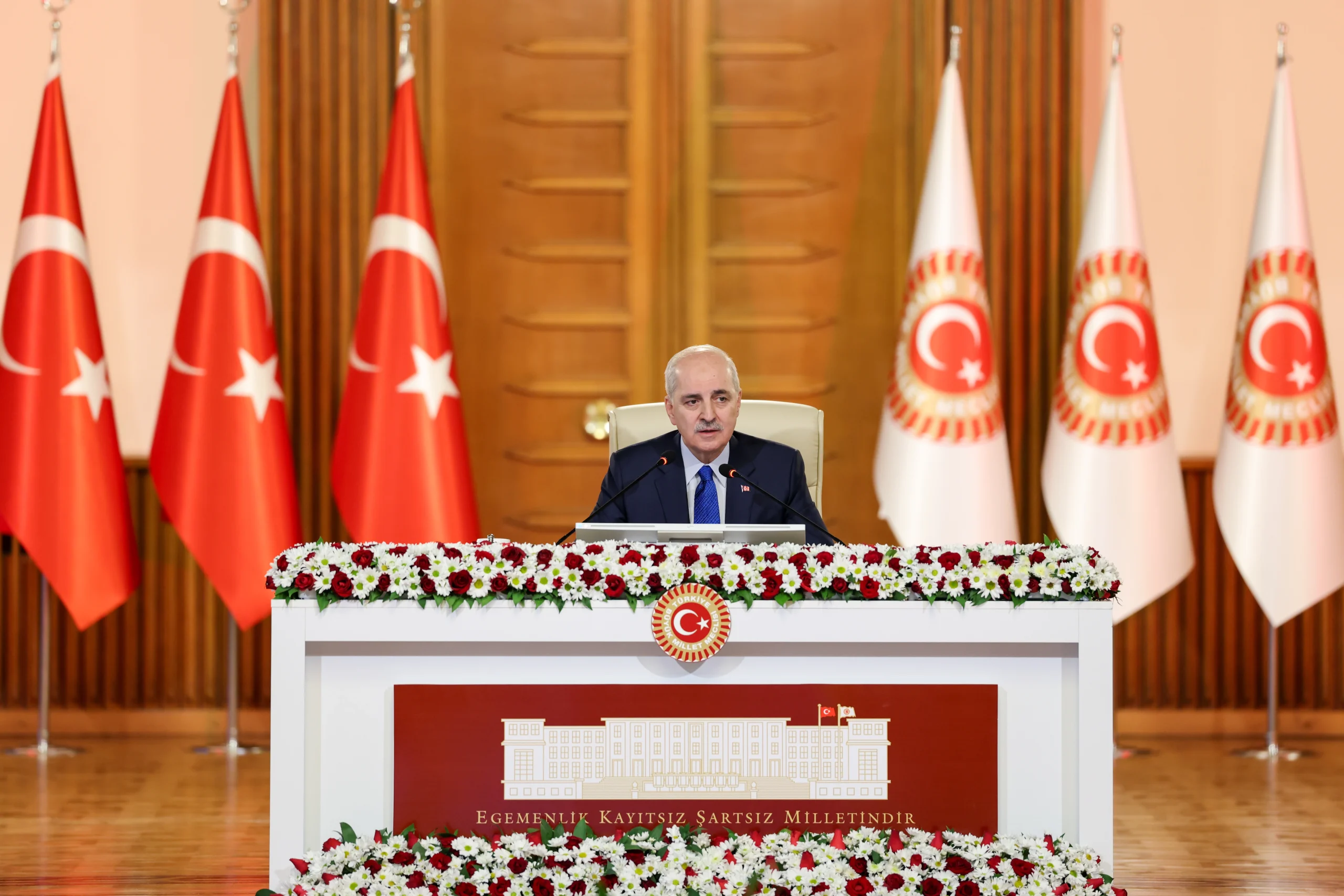 TBMM Başkanı Kurtulmuş, “Terörsüz Türkiye” sürecinde siyasi sorumluluğa vurgu yaparak,