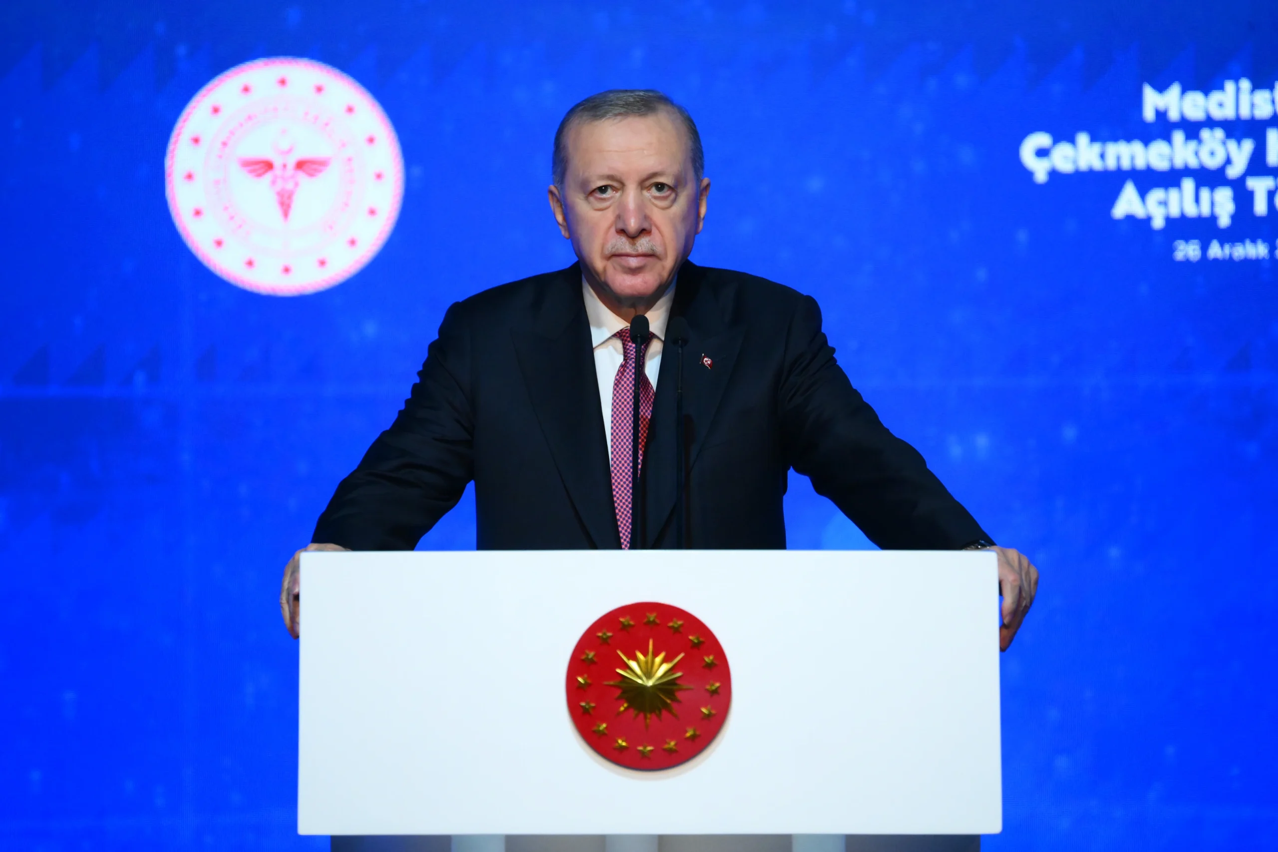 Cumhurbaşkanı Erdoğan, Medistate Çekmeköy Hastanesi açılışında yaptığı konuşmada sağlık alanında