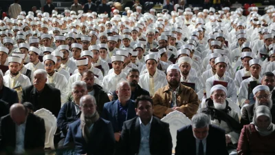 "Peygamberler Şehri" Şanlıurfa’da 571 hafız için düzenlenen icazet töreni yoğun