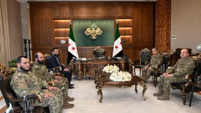 Genelkurmay Başkanı Orgeneral Selçuk Bayraktaroğlu, Suriye Cumhurbaşkanı Ahmed Şara tarafından