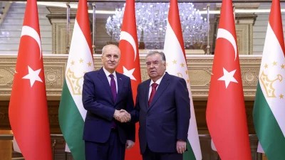 TBMM Başkanı Numan Kurtulmuş, Tacikistan'a Meclis Başkanı düzeyinde yapılan ilk