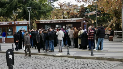 Trendyol Süper Lig'in 16. haftasında oynanacak Trabzonspor-Beşiktaş derbisinin biletleri satışa