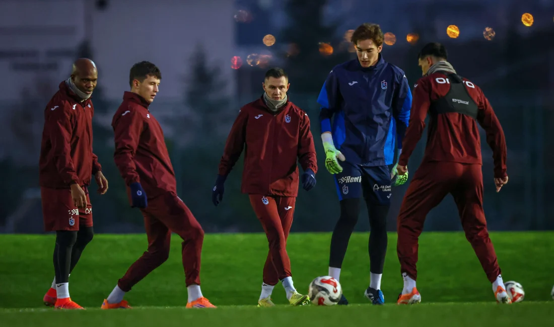 Trabzonspor, Galatasaray ile oynayacağı Süper Kupa yarı finali için hazırlıklarına