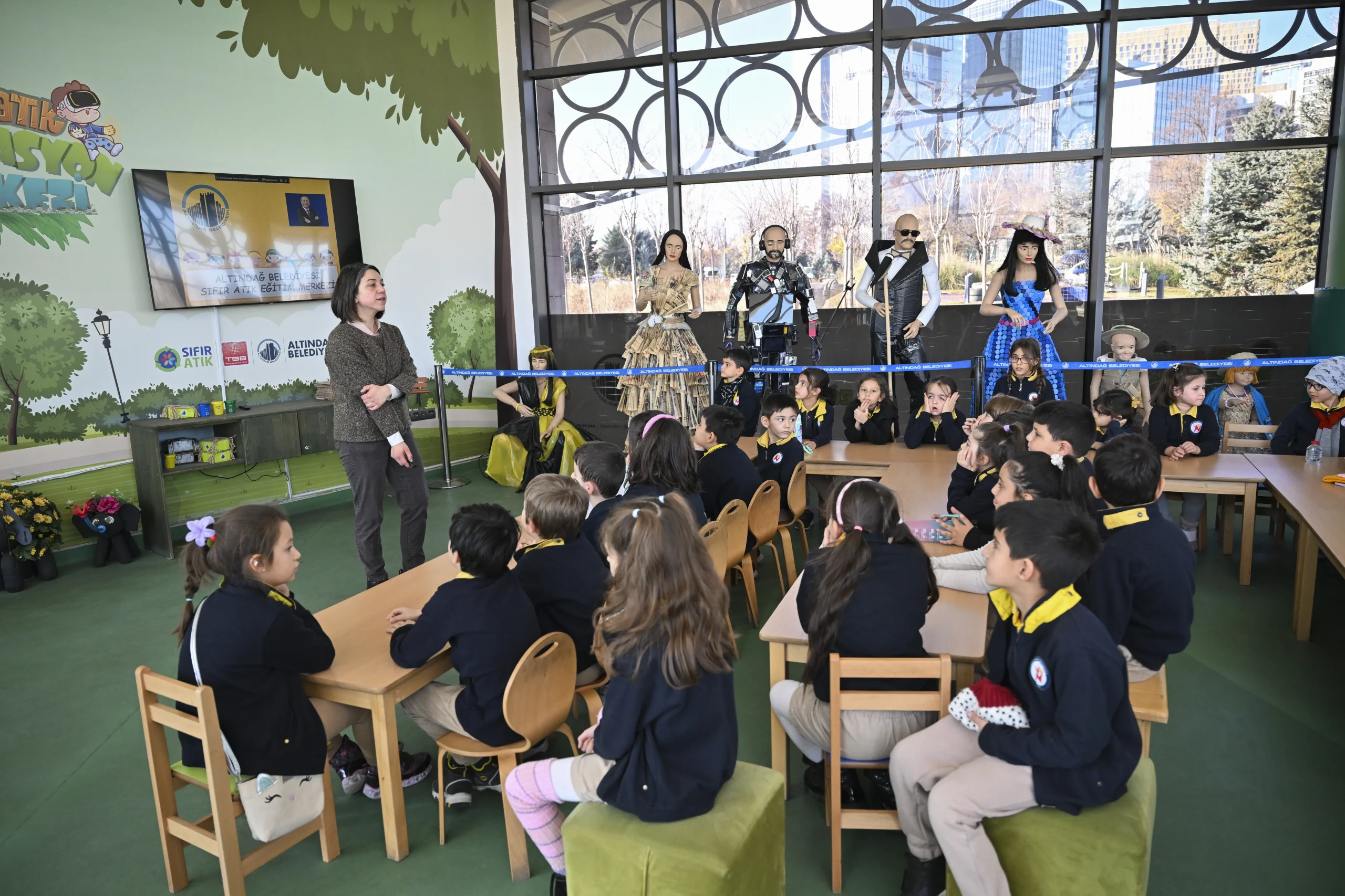 Altındağ Belediyesi’nin kurduğu Sıfır Atık Okulu, 30 bin öğrenciye çevre