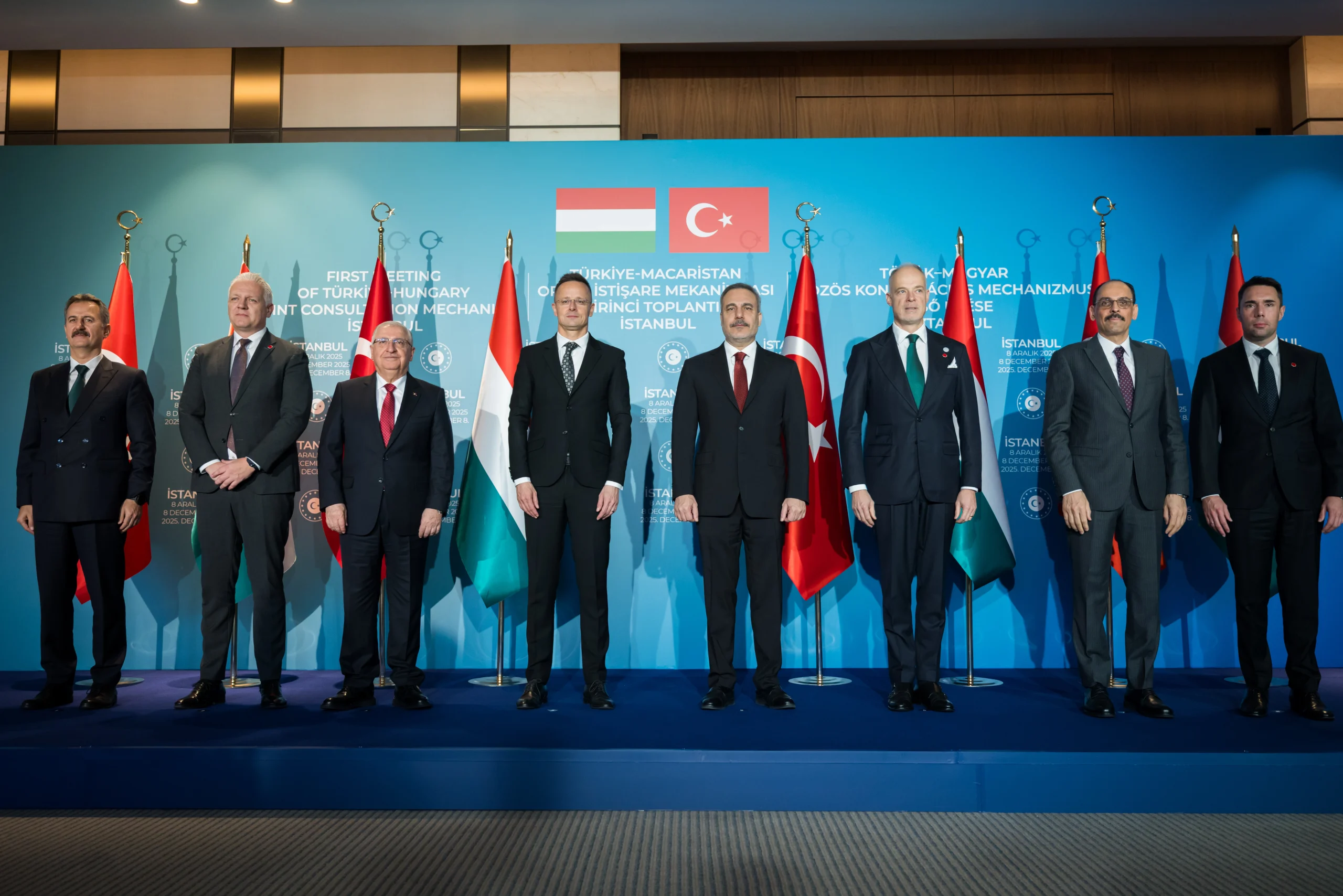 İstanbul’da başlayan Türkiye-Macaristan Ortak İstişare Mekanizması toplantısında savunma, güvenlik ve