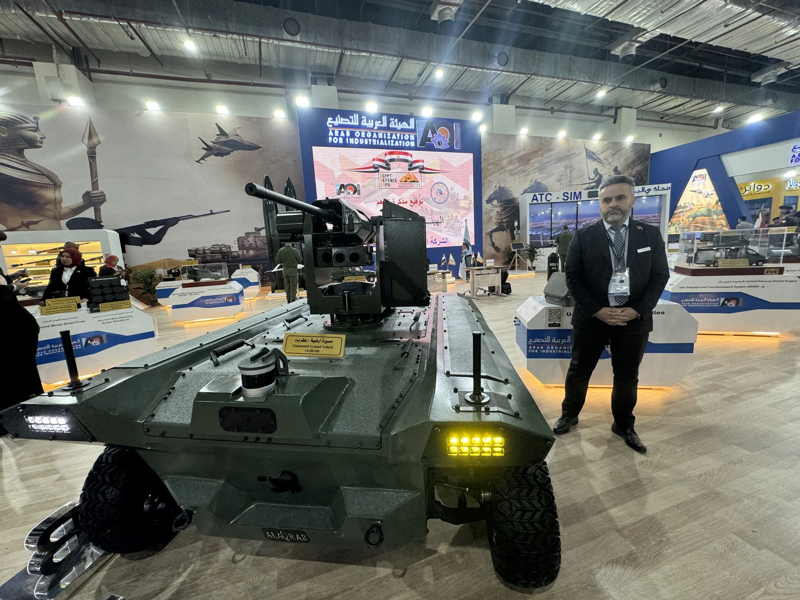 HAVELSAN’ın Mısır iş birliğiyle geliştirdiği AKREP ve HAMZA-1 insansız sistemleri,