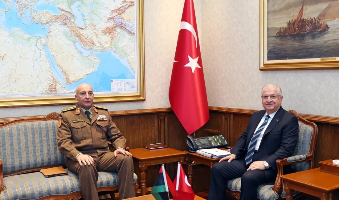 Milli Savunma Bakanı Yaşar Güler, Ankara’ya gelen Libya Genelkurmay Başkanı