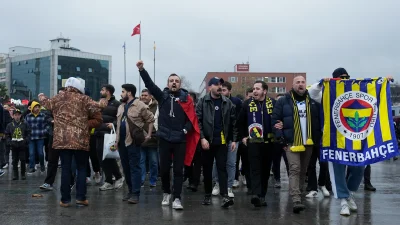 Uyuşturucu soruşturması kapsamında gözaltına alınan Sadettin Saran, güvenlik önlemleri altında