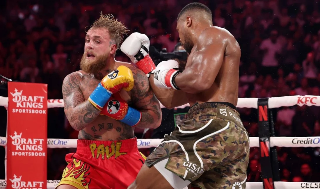 Anthony Joshua, sosyal medya fenomeni Jake Paul'u 6. rauntta nakavtla