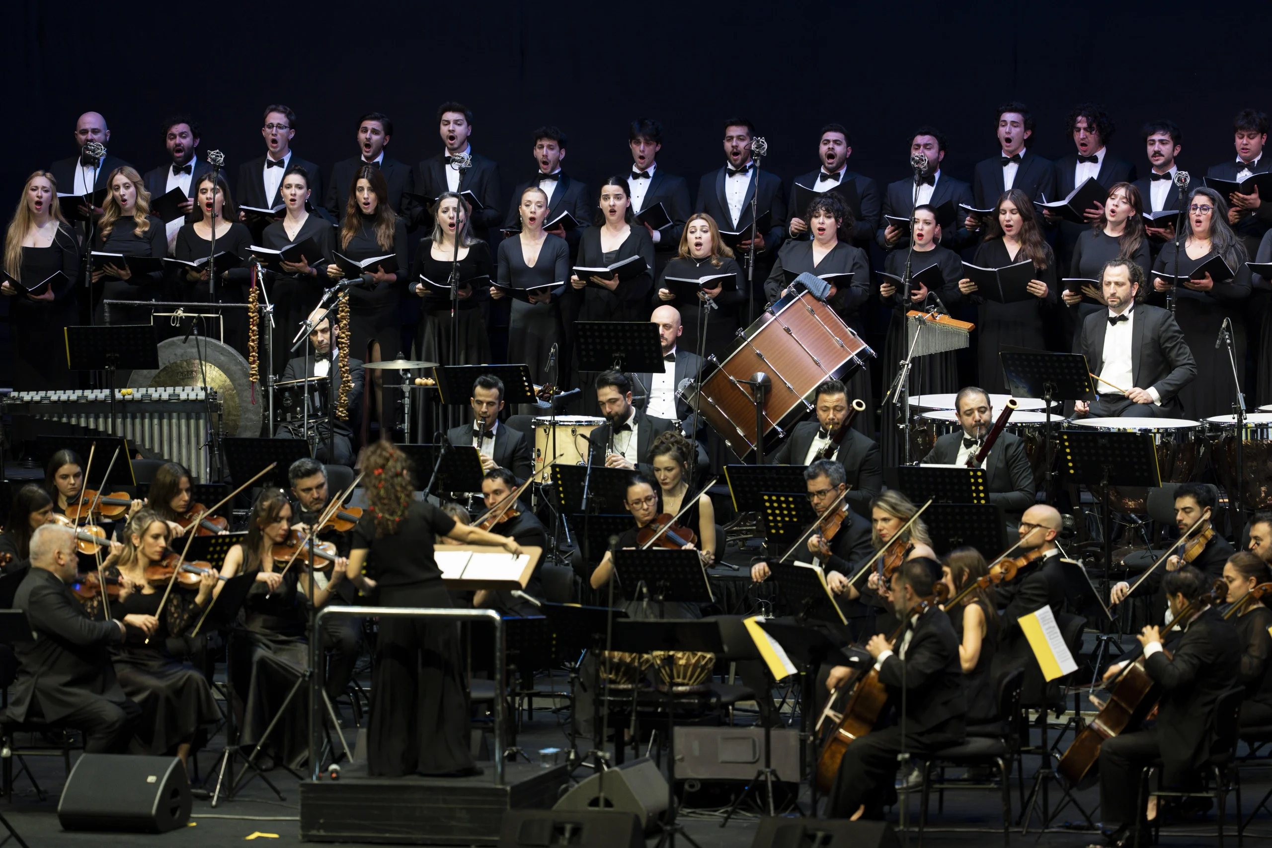 Dünyaca ünlü piyanist Fazıl Say, yıl sonu konserinde çevre felaketlerine