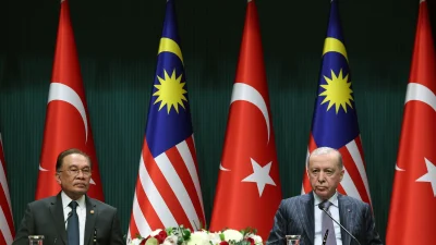 Ankara'da gerçekleşen Türkiye-Malezya Yüksek Düzeyli Stratejik İşbirliği Konseyi toplantısında iki