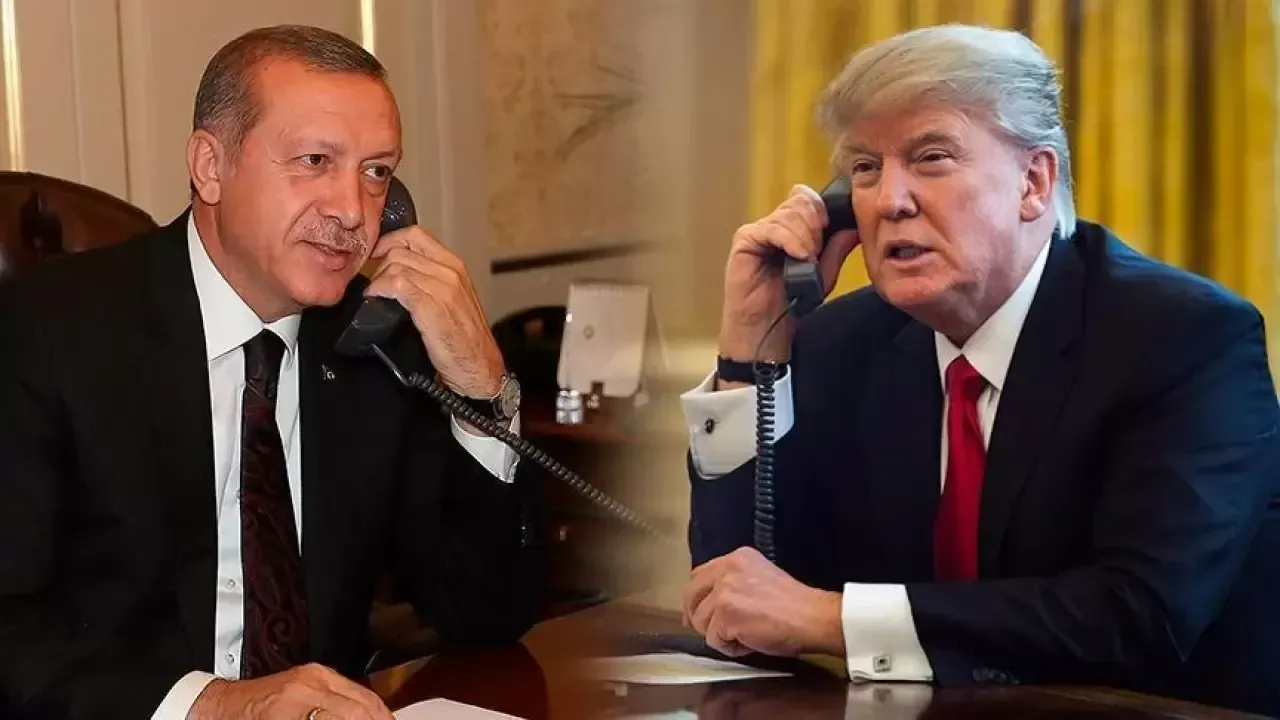 Cumhurbaşkanı Recep Tayyip Erdoğan ile ABD Başkanı Donald Trump arasındaki