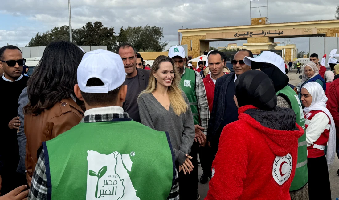 Angelina Jolie, Gazze’ye yönelik yardımların hızla artırılması gerektiğini belirterek Refah