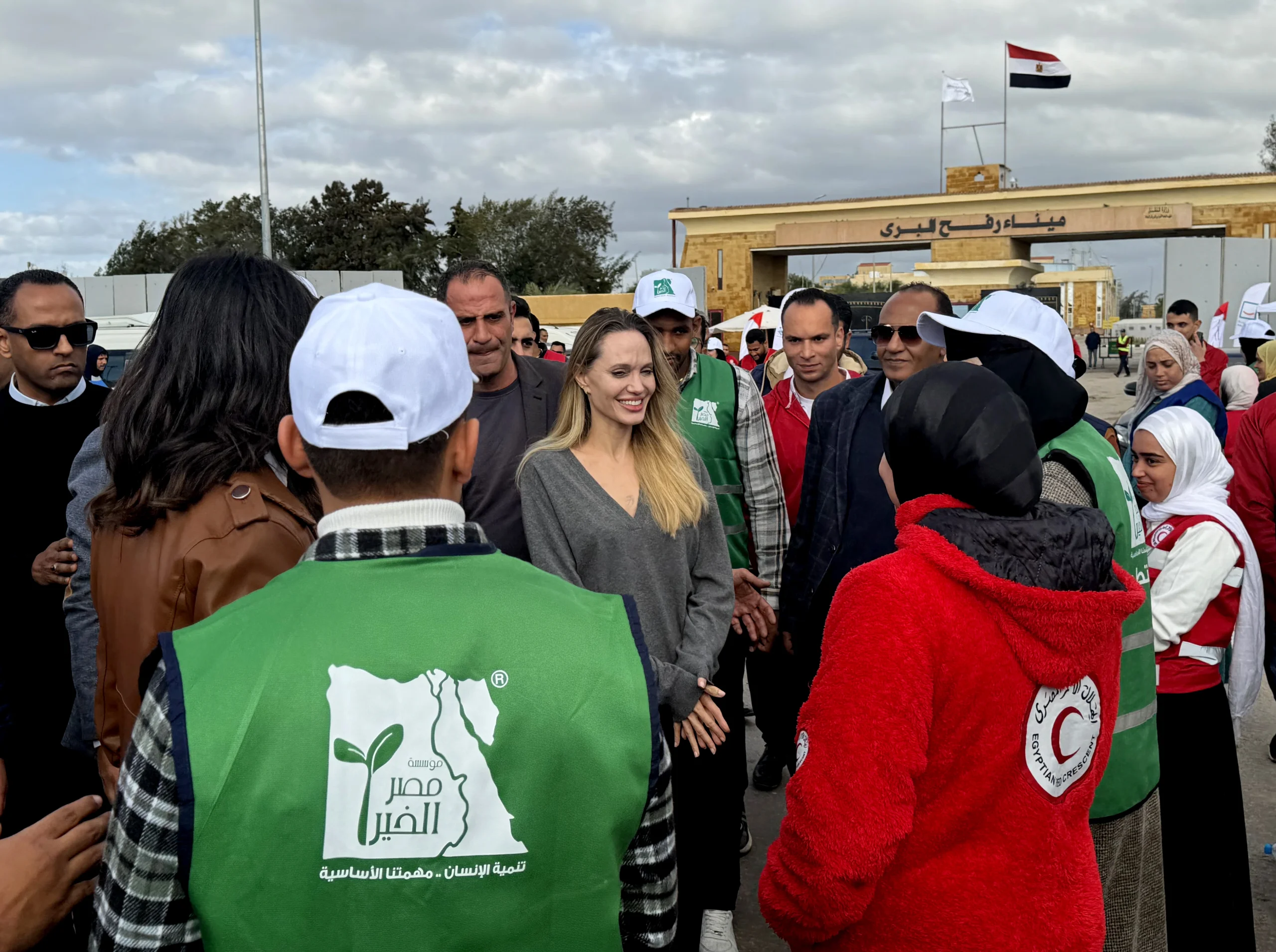 Angelina Jolie, Gazze’ye yönelik yardımların hızla artırılması gerektiğini belirterek Refah