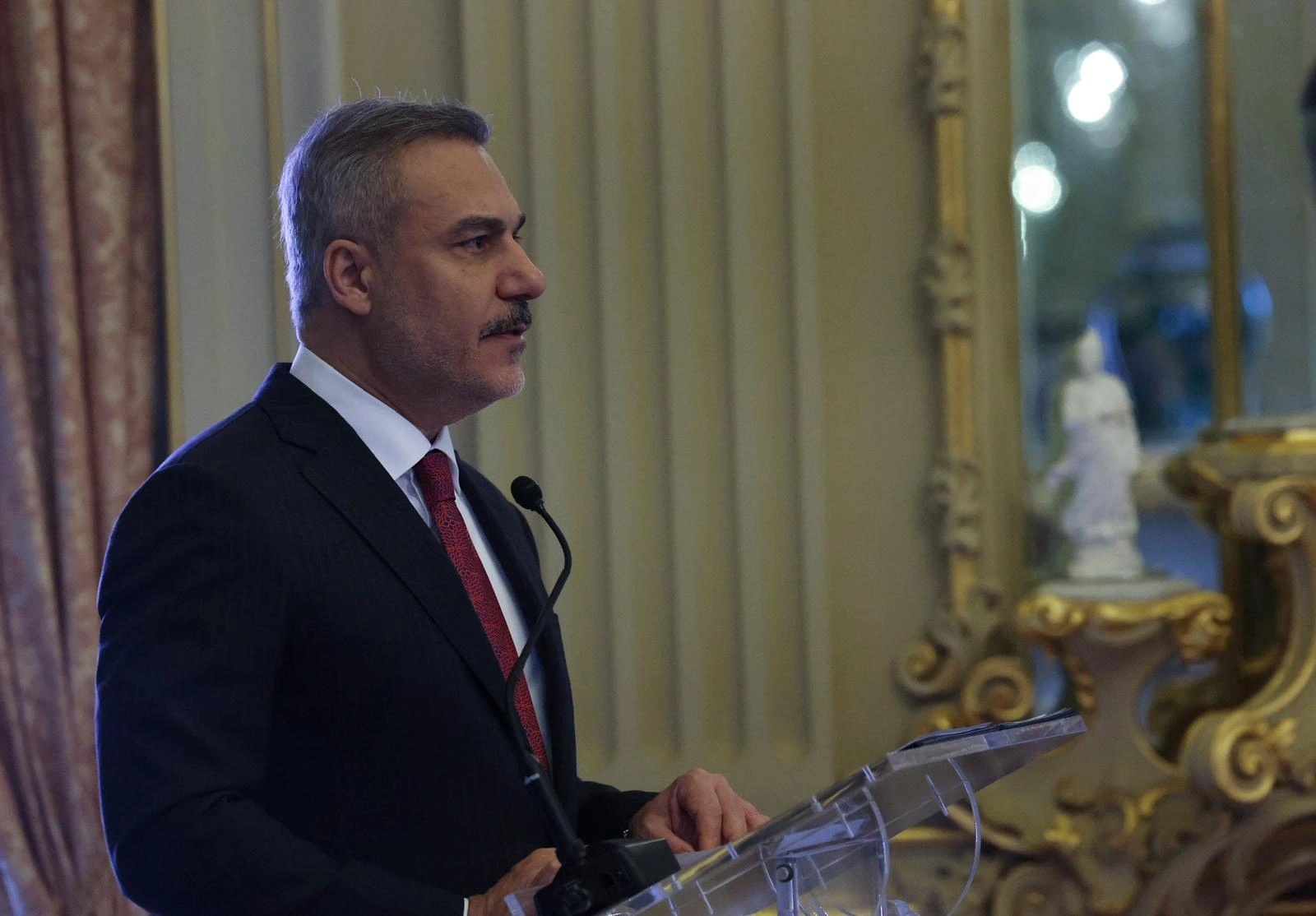 Dışişleri Bakanı Hakan Fidan, Portekiz Dışişleri Bakanlığı Büyükelçiler Konferansı’nda yaptığı