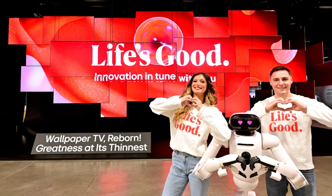 LG, CES 2026’da Yapay Zekayla Geleceğin Yaşam Alanlarını Tanıttı LG Electronics, CES 2026’da yapay zeka destekli inovasyonlarını tanıttı; ev