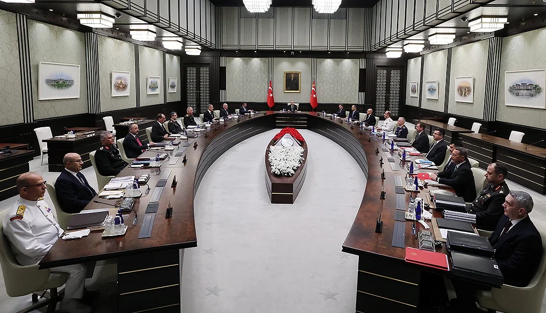 Cumhurbaşkanı Erdoğan başkanlığında toplanan MGK’da, Türkiye'nin terörle mücadeledeki kararlılığı ve