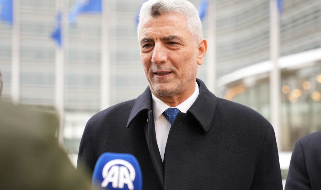 Brüksel'de temaslarda bulunan Ticaret Bakanı Ömer Bolat, Türkiye'nin AB için