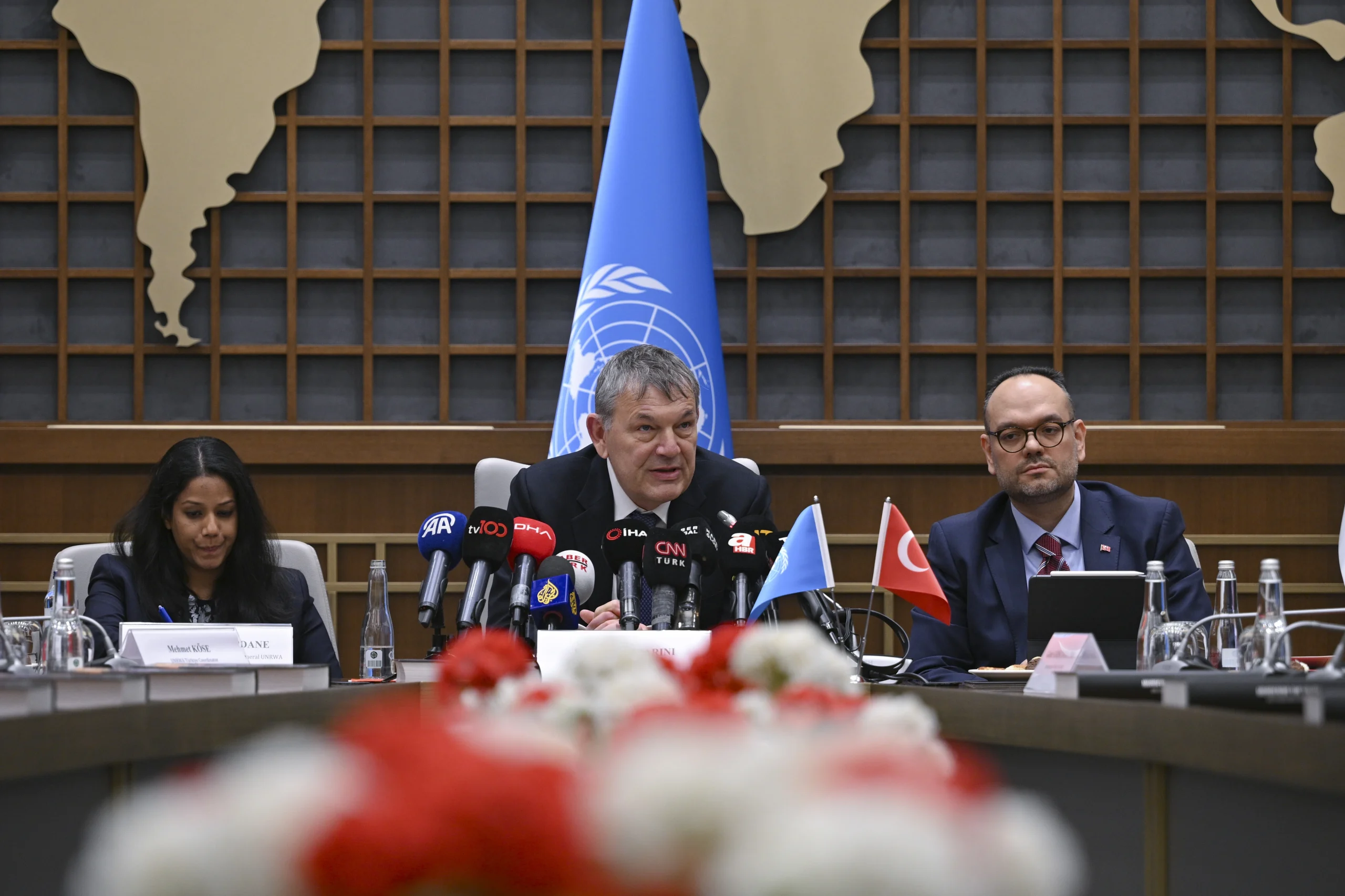UNRWA Genel Komiseri Philippe Lazzarini, Ankara’da yaptığı açıklamada Gazze’de eğitimin