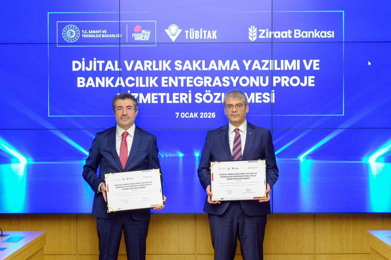 TÜBİTAK ve Ziraat Bankası, blokzincir temelli dijital varlık saklama altyapısı