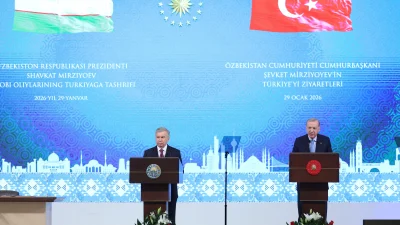 Cumhurbaşkanı Erdoğan, Özbekistan'la ticaret hacminin son 10 yılda üç katına