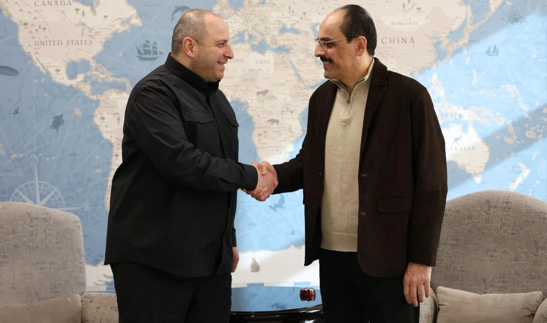 MİT Başkanı Kalın ile Ukraynalı Umerov Ankara’da Görüştü MİT Başkanı Kalın, Ukraynalı mevkidaşı Umerov ile Ankara'da bir araya