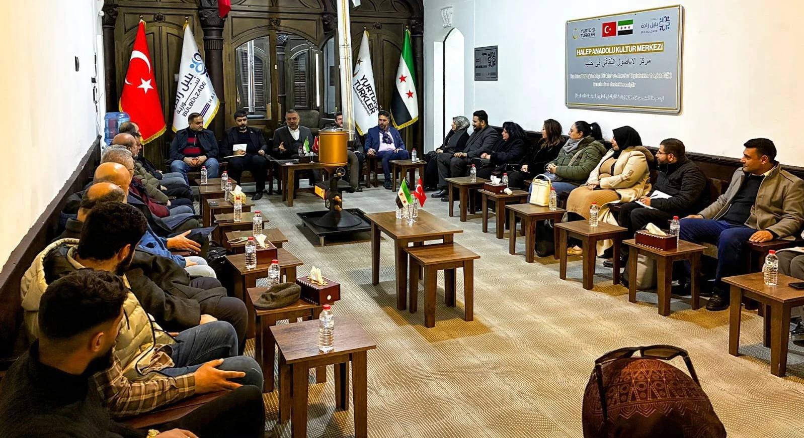 YTB öncülüğünde restore edilen tarihi konak, Halep’te Anadolu Kültür Merkezi