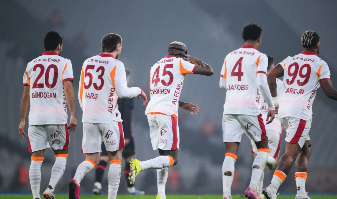 Galatasaray, Karagümrük Engelini 3 Golle Geçti Galatasaray, Süper Lig’in 19. haftasında Fatih Karagümrük’ü Sara ve Osimhen’in