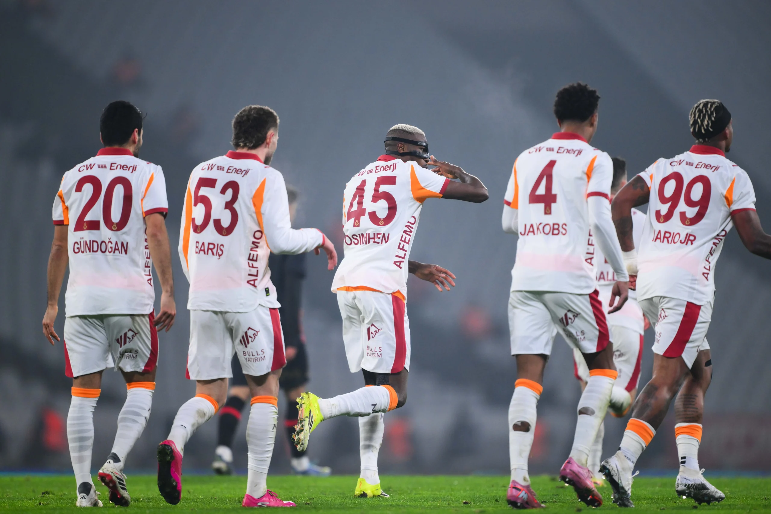 Galatasaray, Süper Lig’in 19. haftasında Fatih Karagümrük’ü Sara ve Osimhen’in