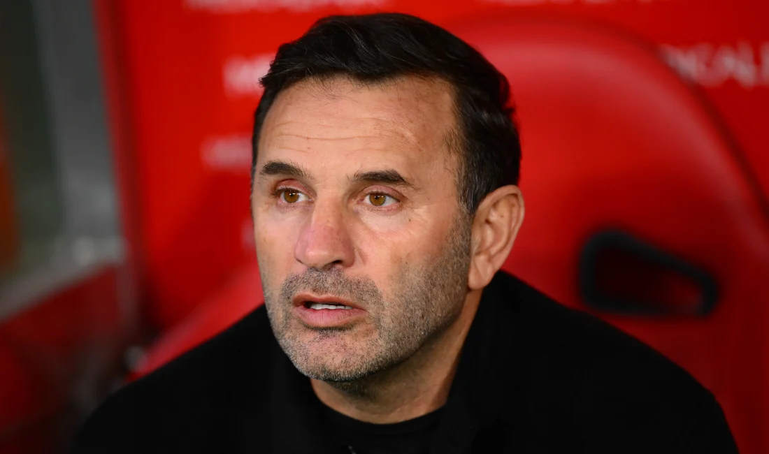 Galatasaray Teknik Direktörü Okan Buruk, Karagümrük maçının ilk yarısında takımın