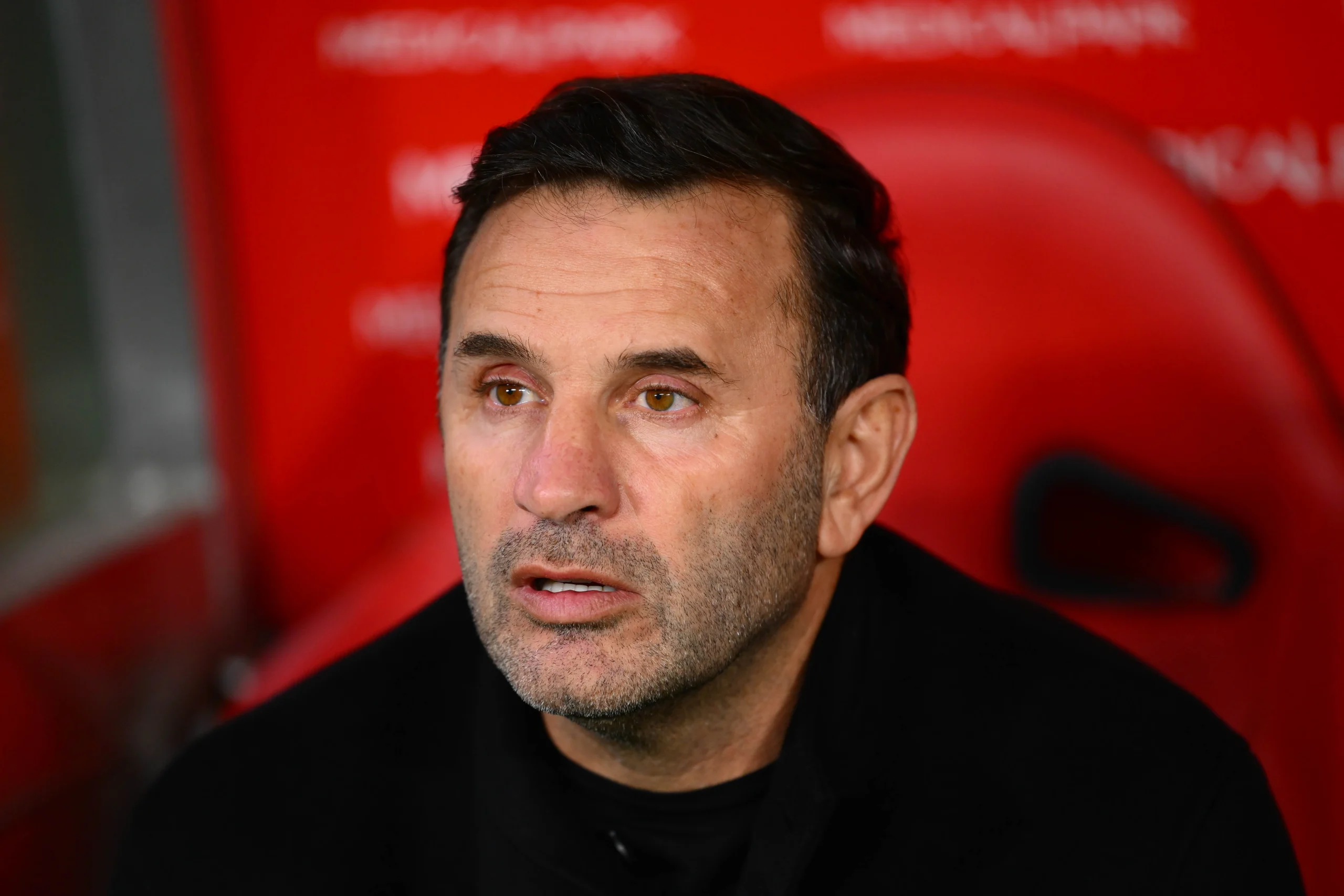 Galatasaray Teknik Direktörü Okan Buruk, Karagümrük maçının ilk yarısında takımın