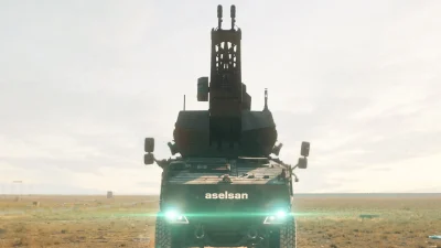 KORKUT Hava Savunma Sistemi 8×8 Platformuyla Gücünü Artırdı ASELSAN'ın KORKUT hava savunma sistemi, 8x8 zırhlı araç platformunda yeni